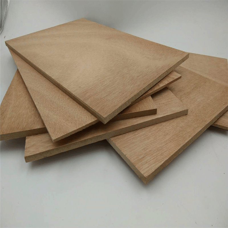 MDF with okoume veneer