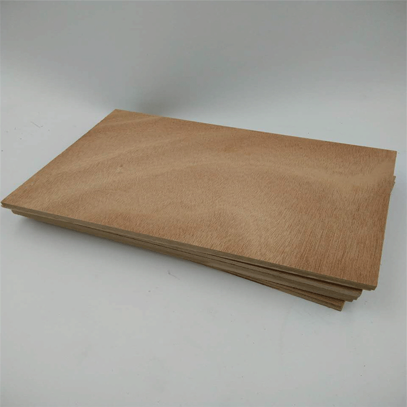 MDF with okoume veneer