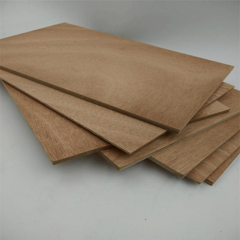 MDF with okoume veneer