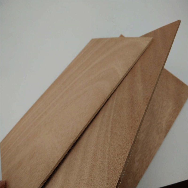 MDF with okoume veneer