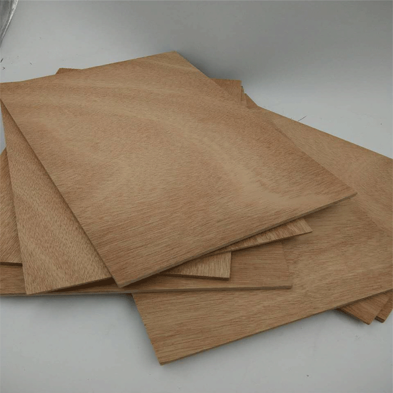 MDF with okoume veneer