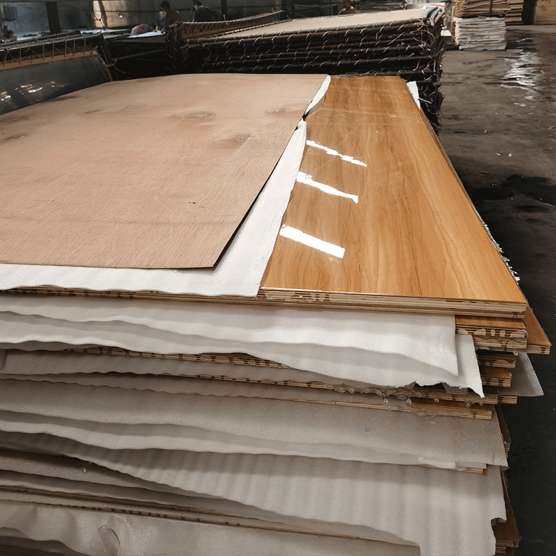 High gloss uv plywood