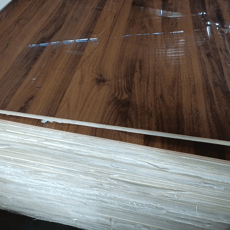 High gloss uv plywood